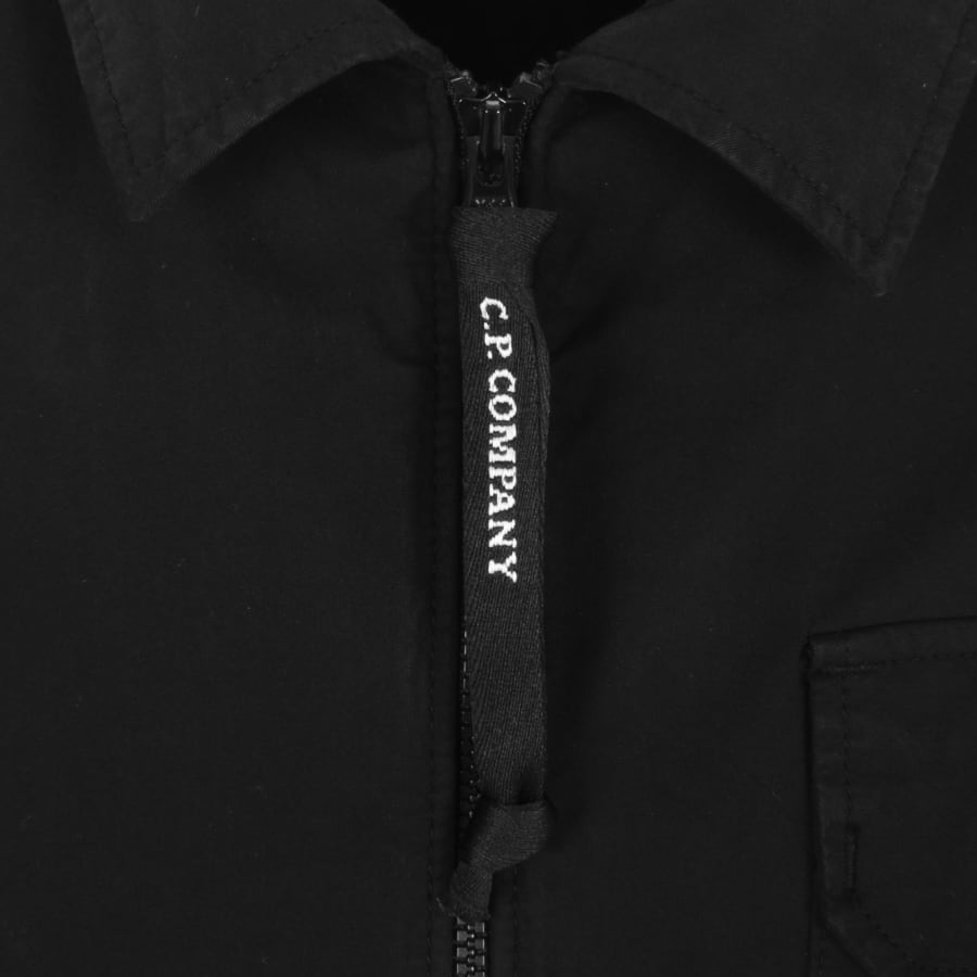 CP Company Gabardine Overshirt Black